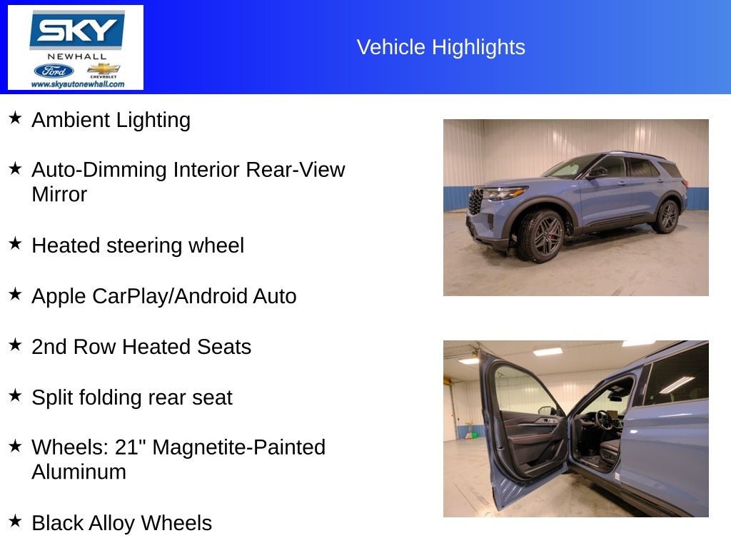 2026 Ford Explorer ST-Line