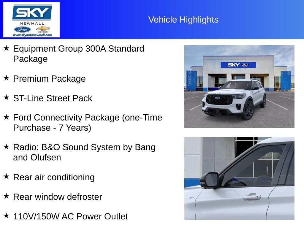 2026 Ford Explorer ST-Line