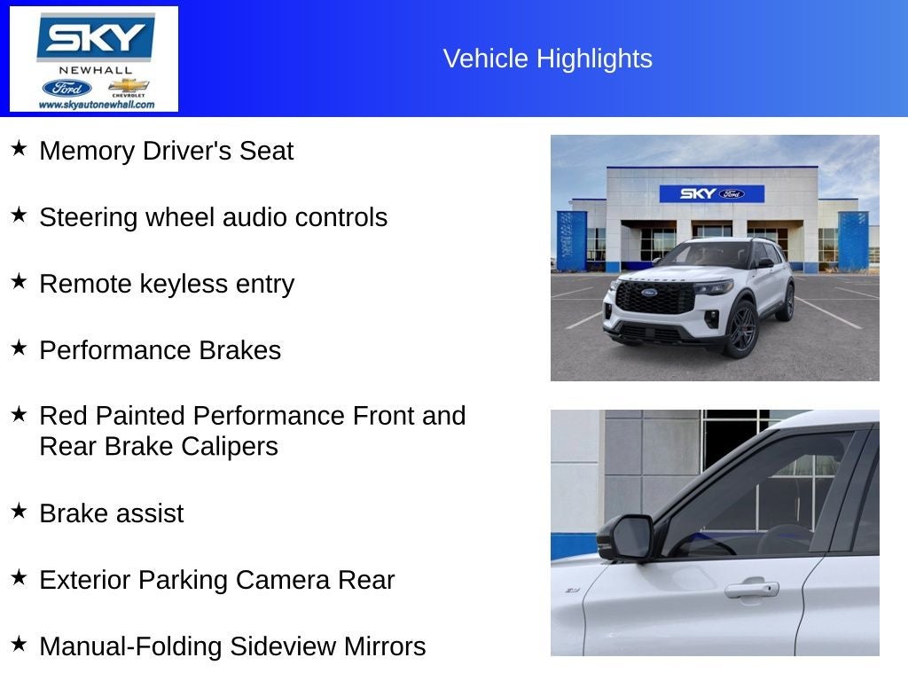 2026 Ford Explorer ST-Line