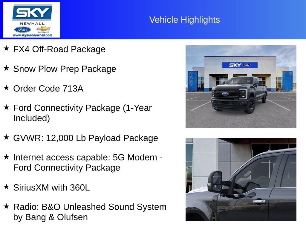 2026 Ford F-350SD Platinum