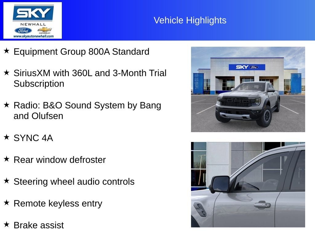 2026 Ford Ranger Raptor