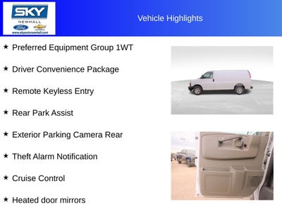 2025 Chevrolet Express 2500 Work Van Cargo