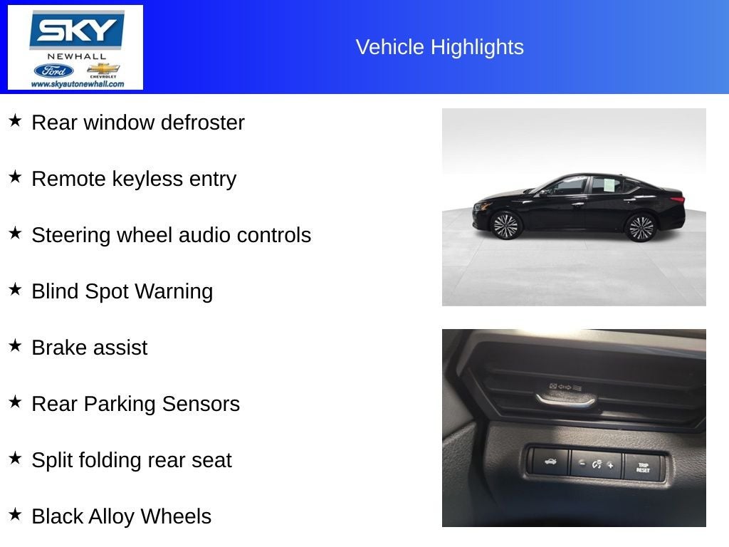 2024 Nissan Altima 2.5 SV