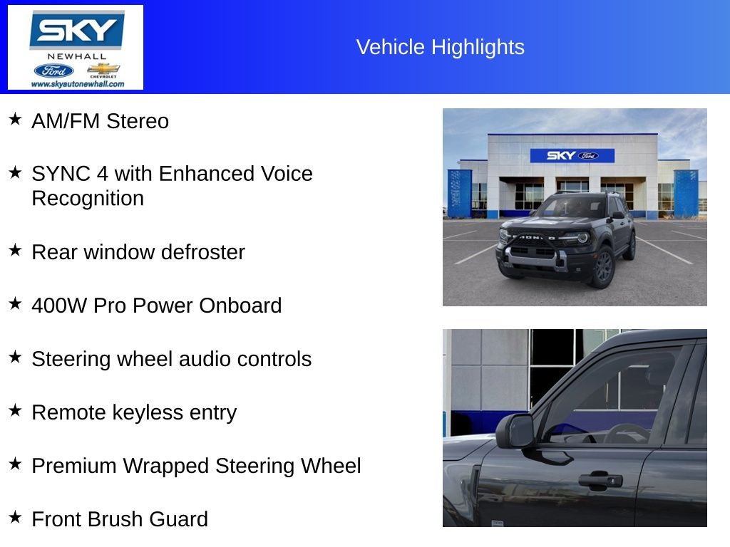 2026 Ford Bronco Sport Big Bend