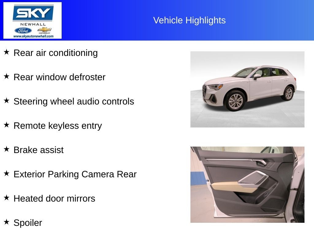 2025 Audi Q3 Premium S Line quattro