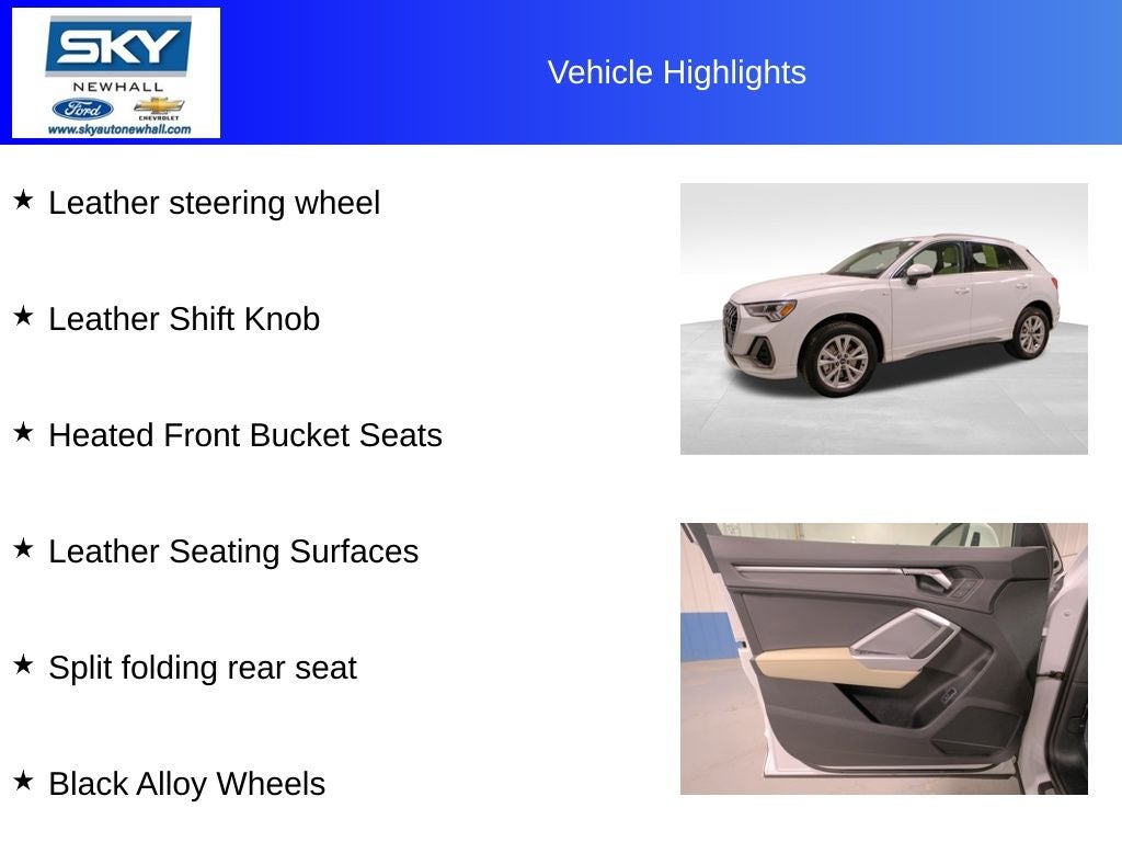 2025 Audi Q3 Premium S Line quattro