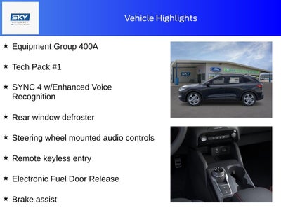 2025 Ford Escape Hybrid ST-Line Select