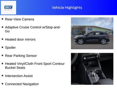 2025 Ford Escape Hybrid ST-Line Select