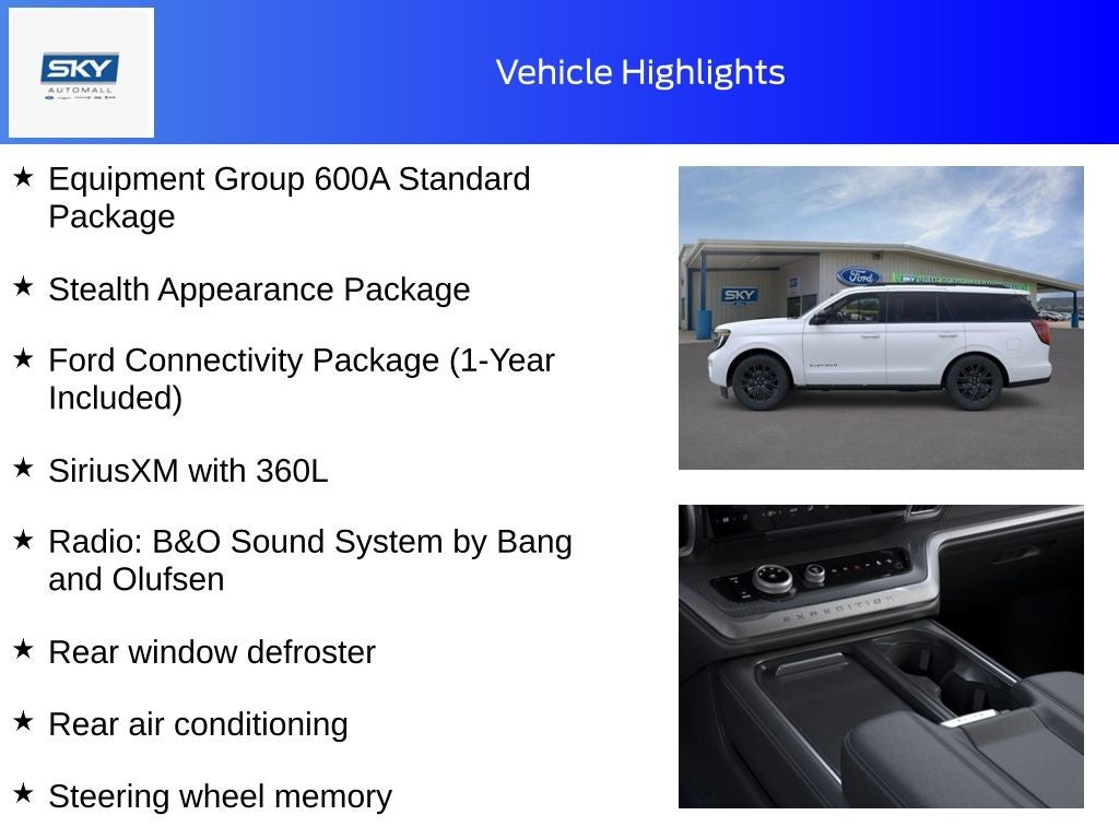 2026 Ford Expedition Platinum