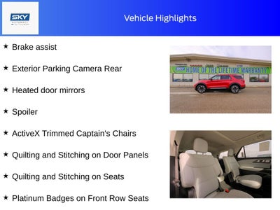 2026 Ford Explorer Platinum