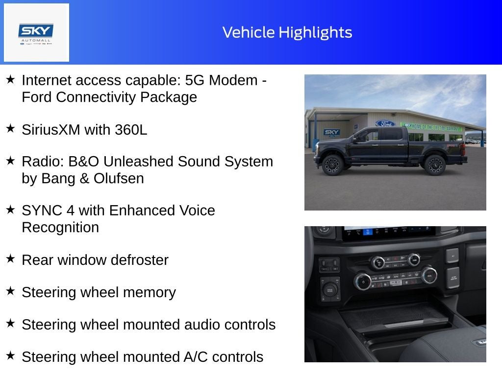 2026 Ford F-250SD Platinum