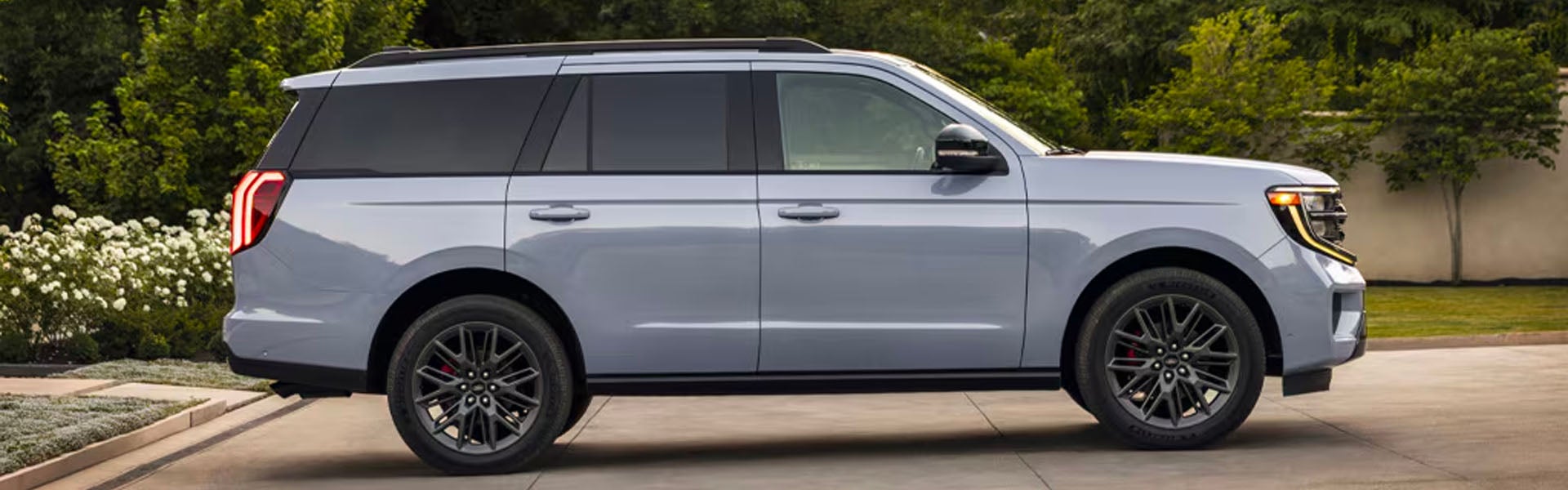 Ford Expedition SUV parked on a paved driveway