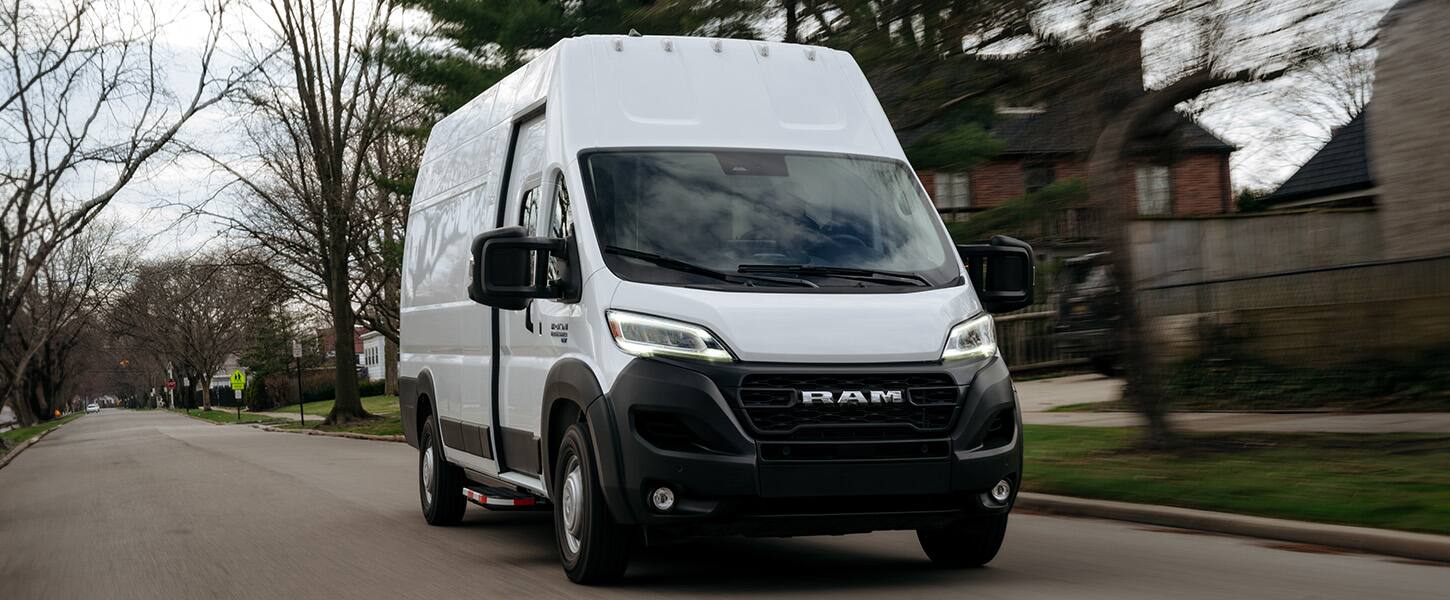 White Ram ProMaster EV electric van concept